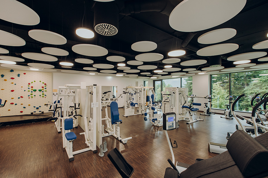 Raum für Fitnesstraining Raum für Fitnesstraining