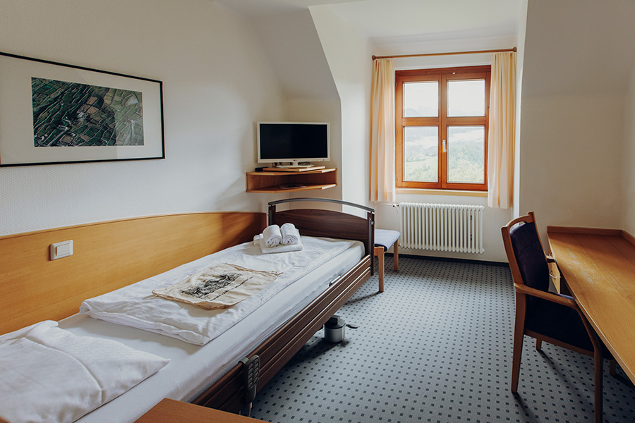 Zimmer, in dem die Patienten wohnen Zimmer, in dem die Patienten wohnen