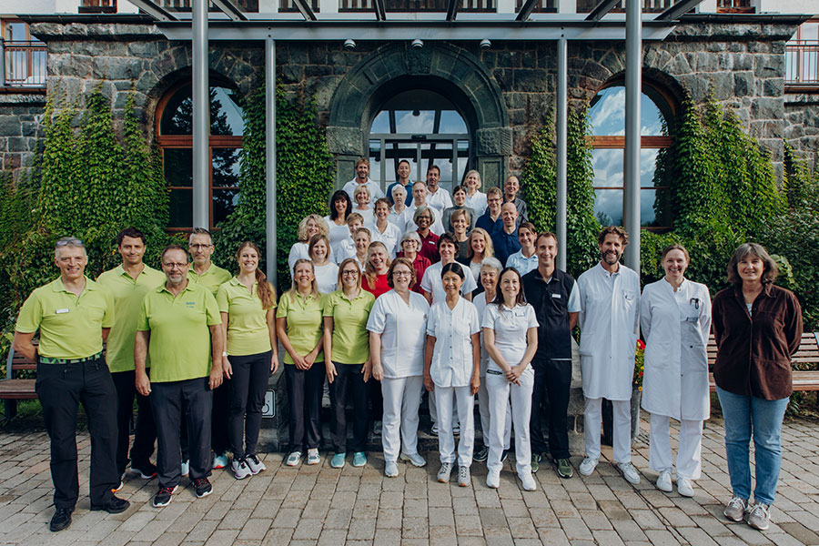Reha-Team der Fachklinik Oberstdorf